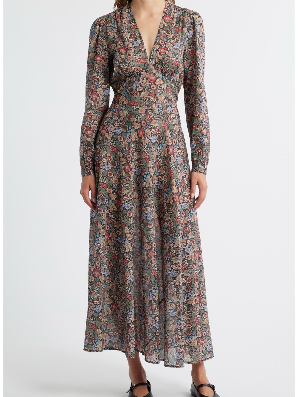 DOEN CHARLESTON DRESS -- WILDBERRY THICKET - Picture 2 of 7